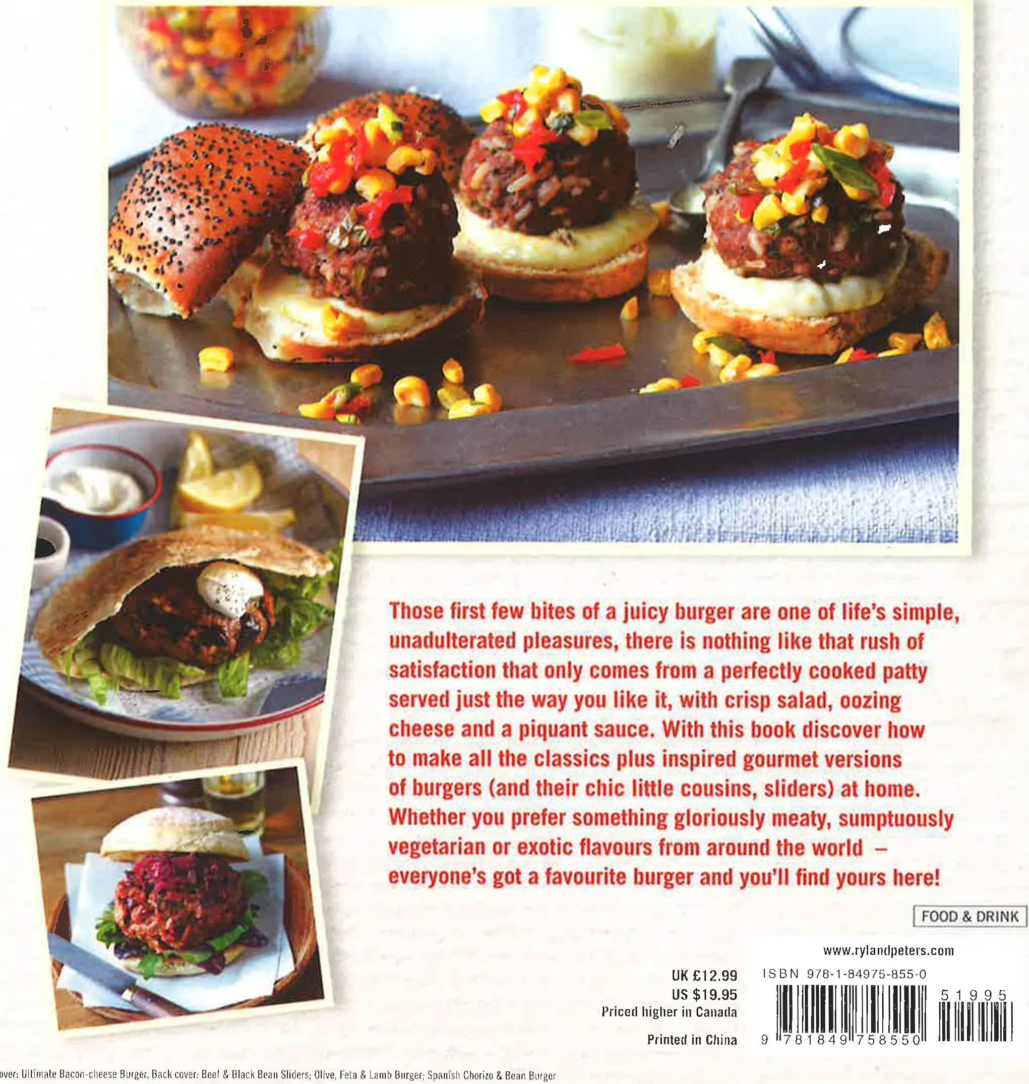 101 Burgers & Sliders