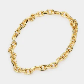18K Thick Chain Necklace