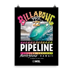 2023 Billabong Pro Pipeline Official Poster