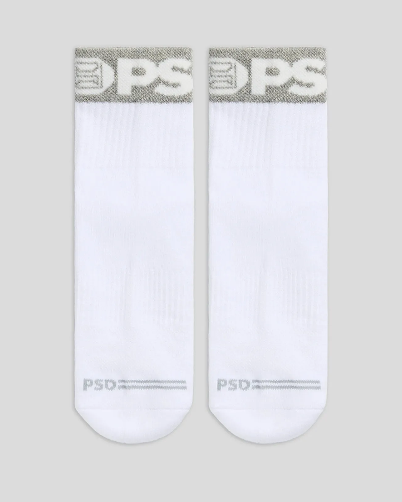 3 Pack - Band Quarter - Grey/White/Black