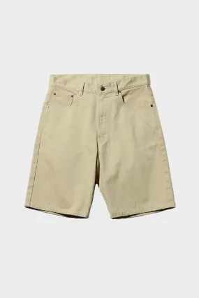 5 Pocket Shorts Pique - Beige