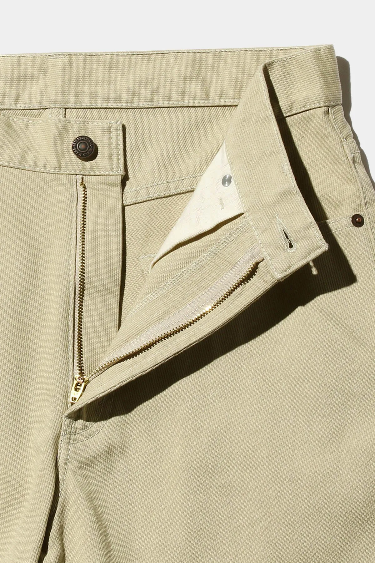 5 Pocket Shorts Pique - Beige
