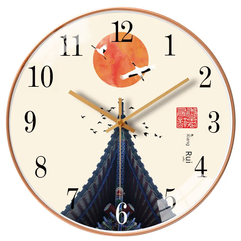 8-Inch Minimalist Silent Wall Clock