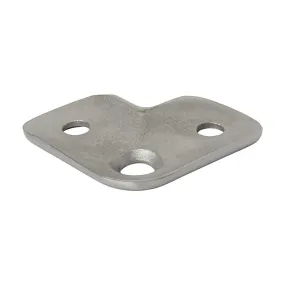 90 Degree Corner Handrail Support Plate To Suit 48.3mm Tube
