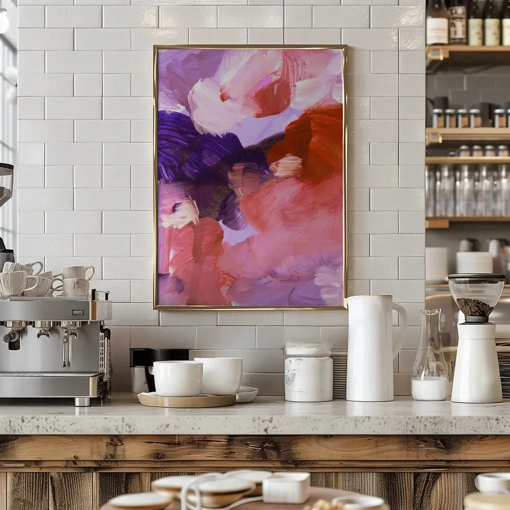 Abstract Painting V - Stretched Canvas, Poster or Fine Art Print