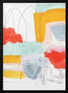 Abstract Painting XVI - Stretched Canvas, Poster or Fine Art Print