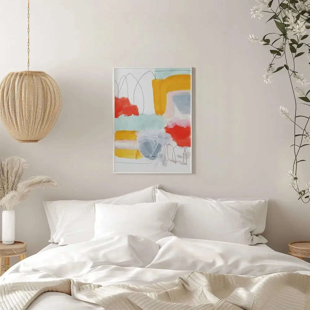 Abstract Painting XVI - Stretched Canvas, Poster or Fine Art Print