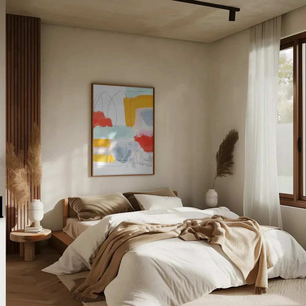 Abstract Painting XVI - Stretched Canvas, Poster or Fine Art Print