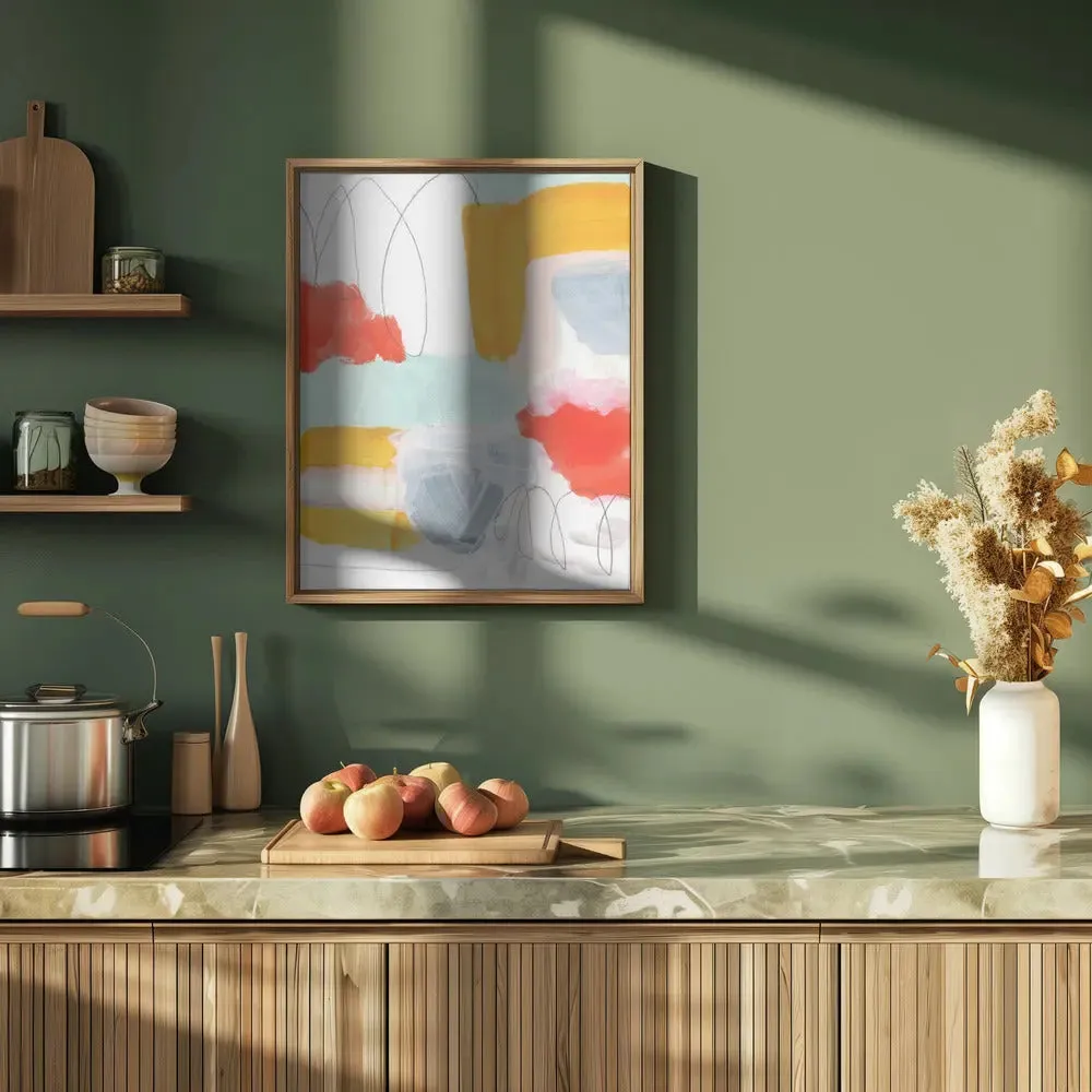 Abstract Painting XVI - Stretched Canvas, Poster or Fine Art Print