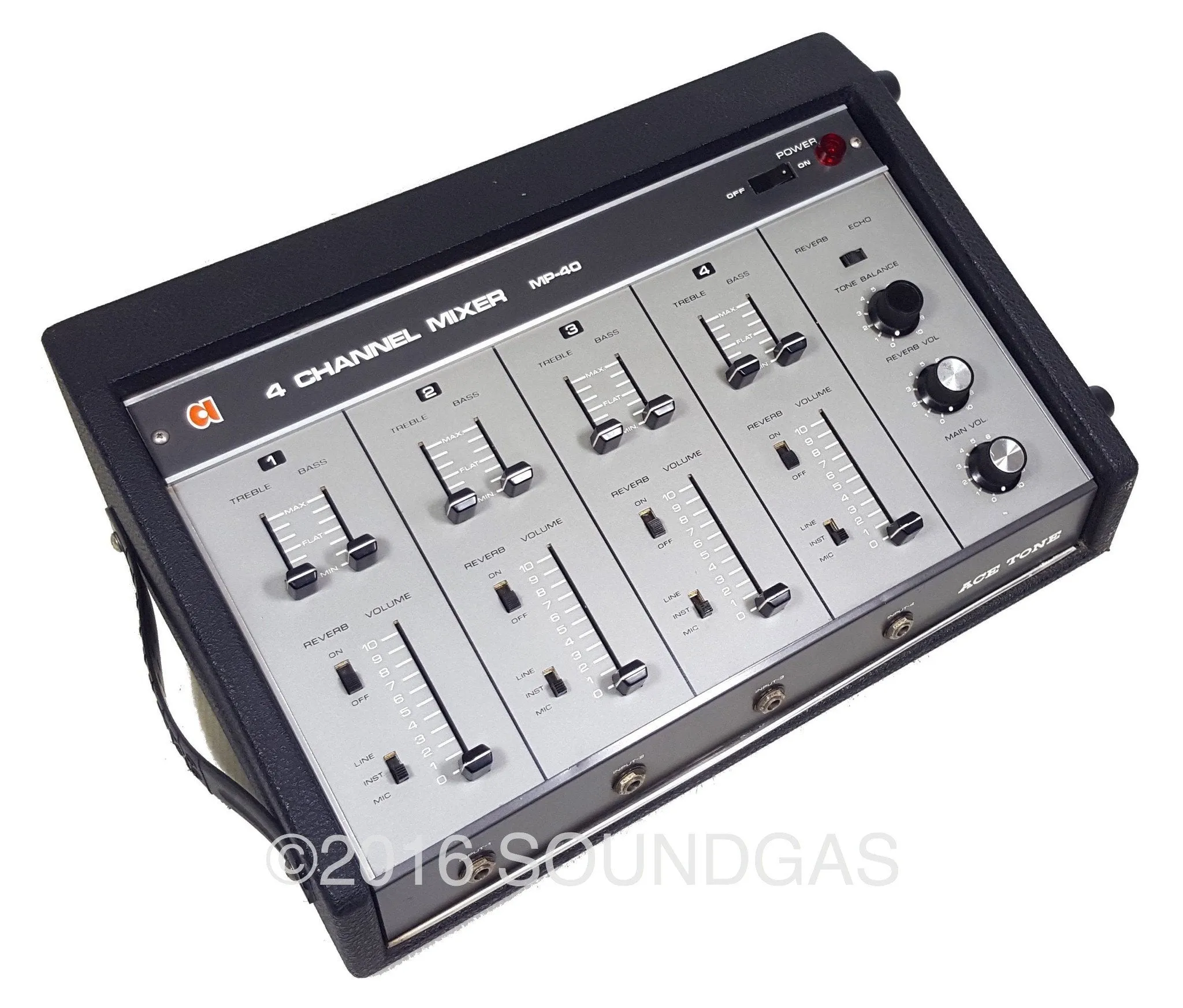 Ace Tone MP-40 Spring Reverb Mixer