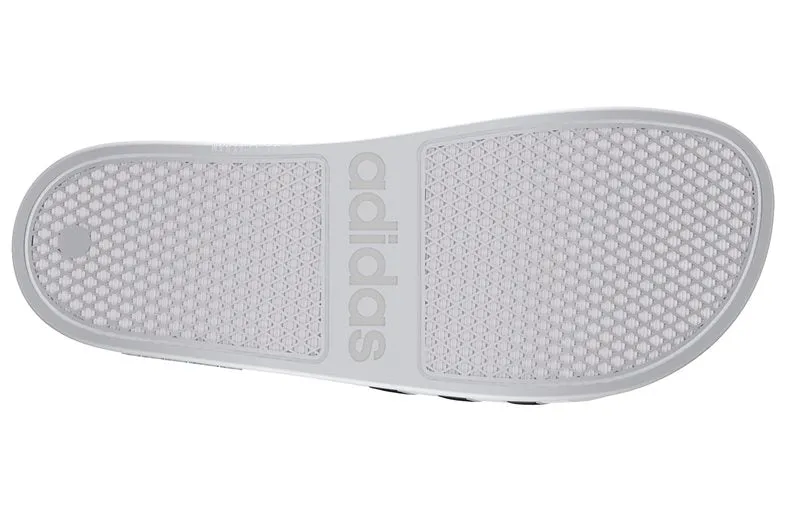 adidas Adilette Aqua Sliders - Adult - White/Black