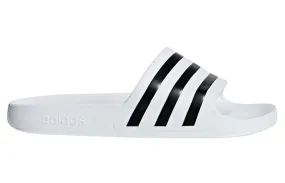 adidas Adilette Aqua Sliders - Adult - White/Black
