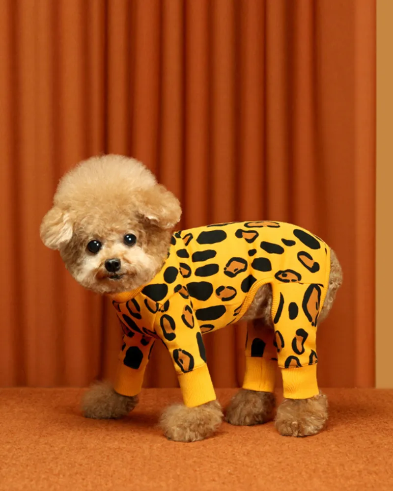 Animal Print Dog Onesie (FINAL SALE)