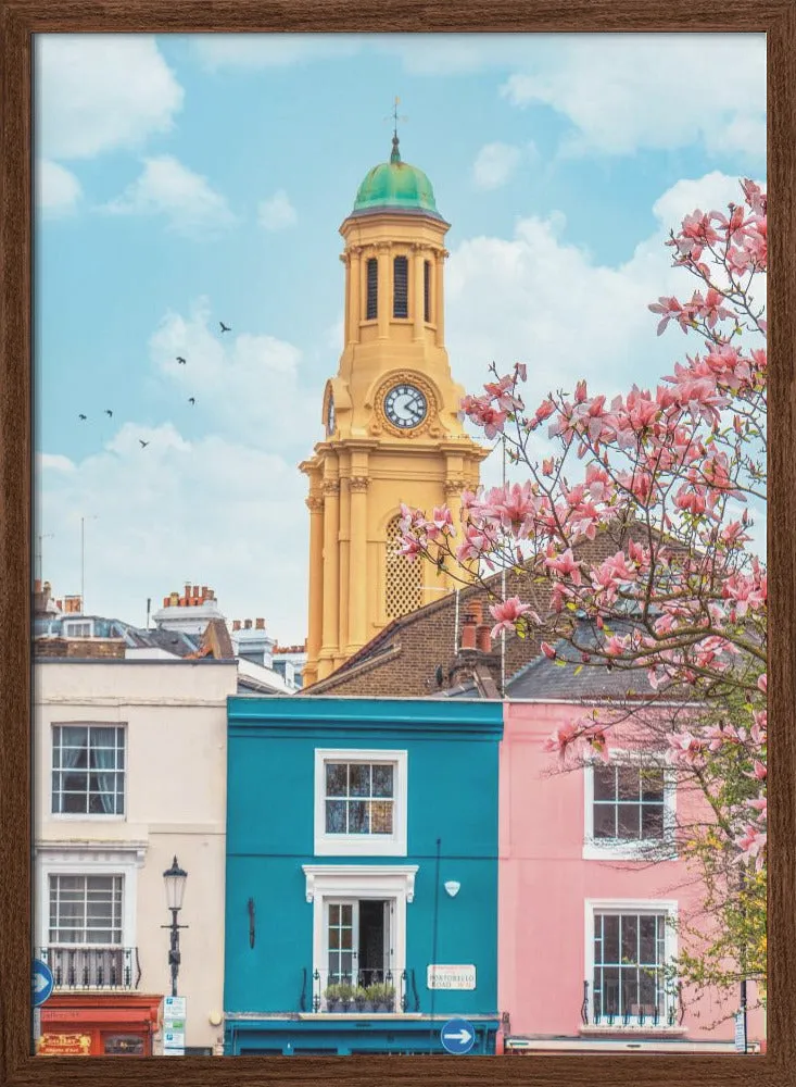 April in London - Stretched Canvas, Poster or Fine Art Print