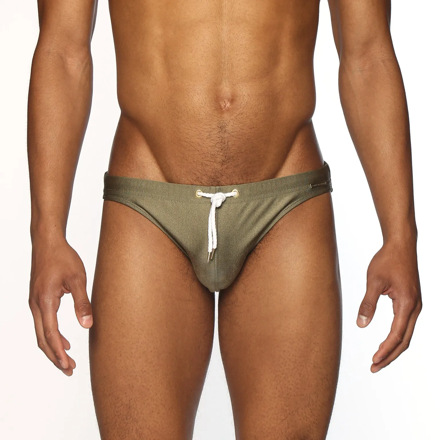 Armory Green Solid Blade Bikini