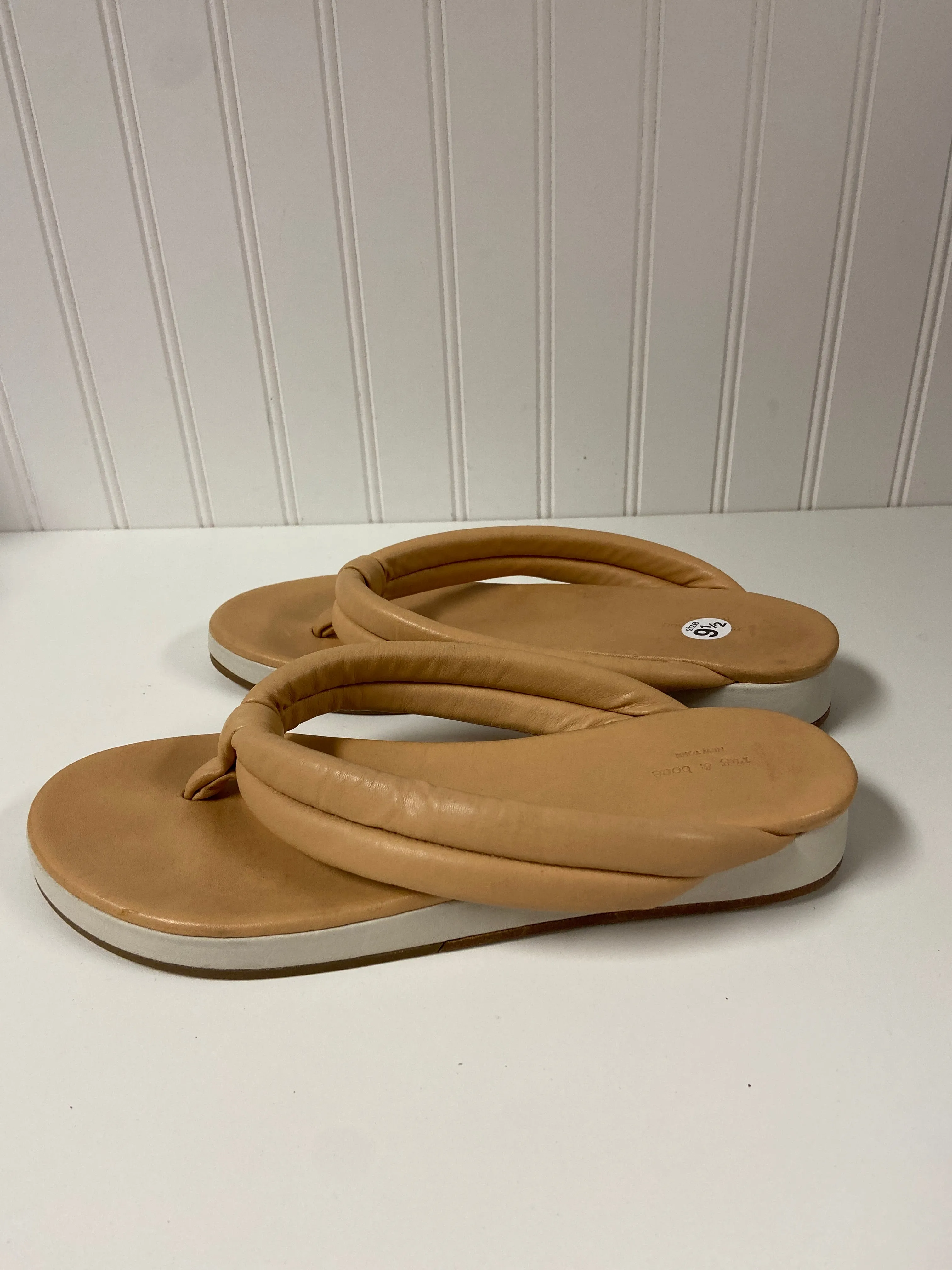 Beige Sandals Designer Rag And Bone, Size 9.5
