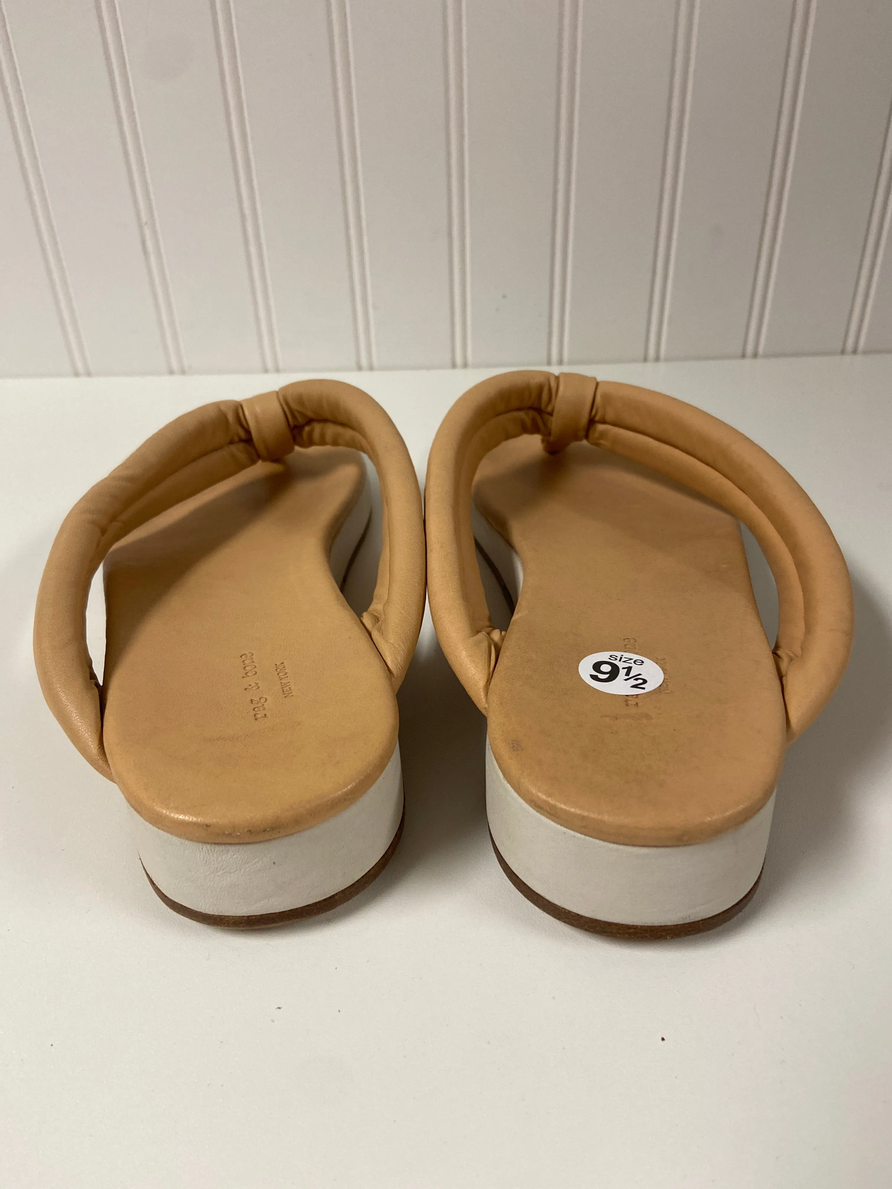 Beige Sandals Designer Rag And Bone, Size 9.5