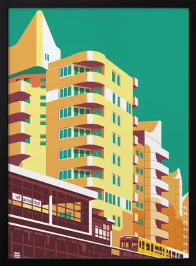 Berlin Kreuzberg - Stretched Canvas, Poster or Fine Art Print