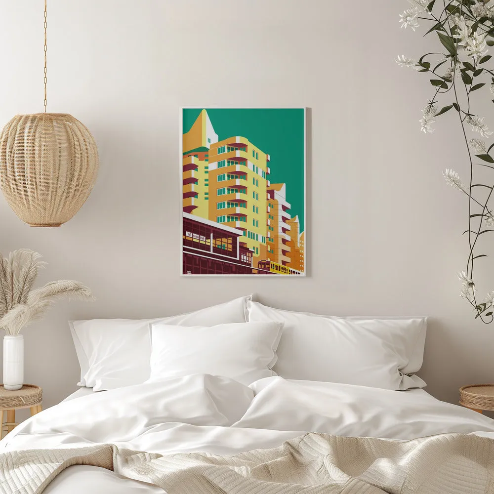 Berlin Kreuzberg - Stretched Canvas, Poster or Fine Art Print