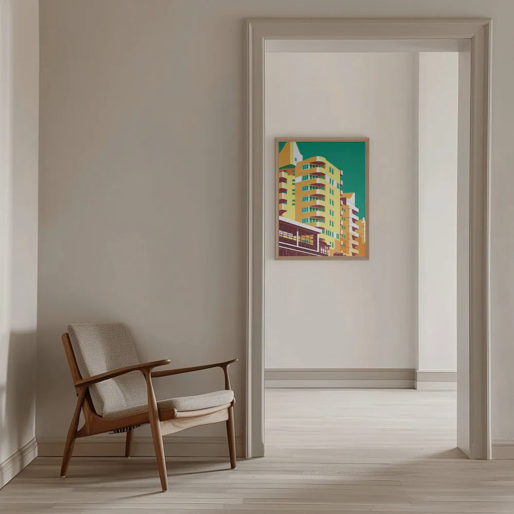 Berlin Kreuzberg - Stretched Canvas, Poster or Fine Art Print