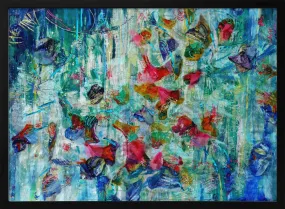 Bloom Shimmer Park - Stretched Canvas, Poster or Fine Art Print