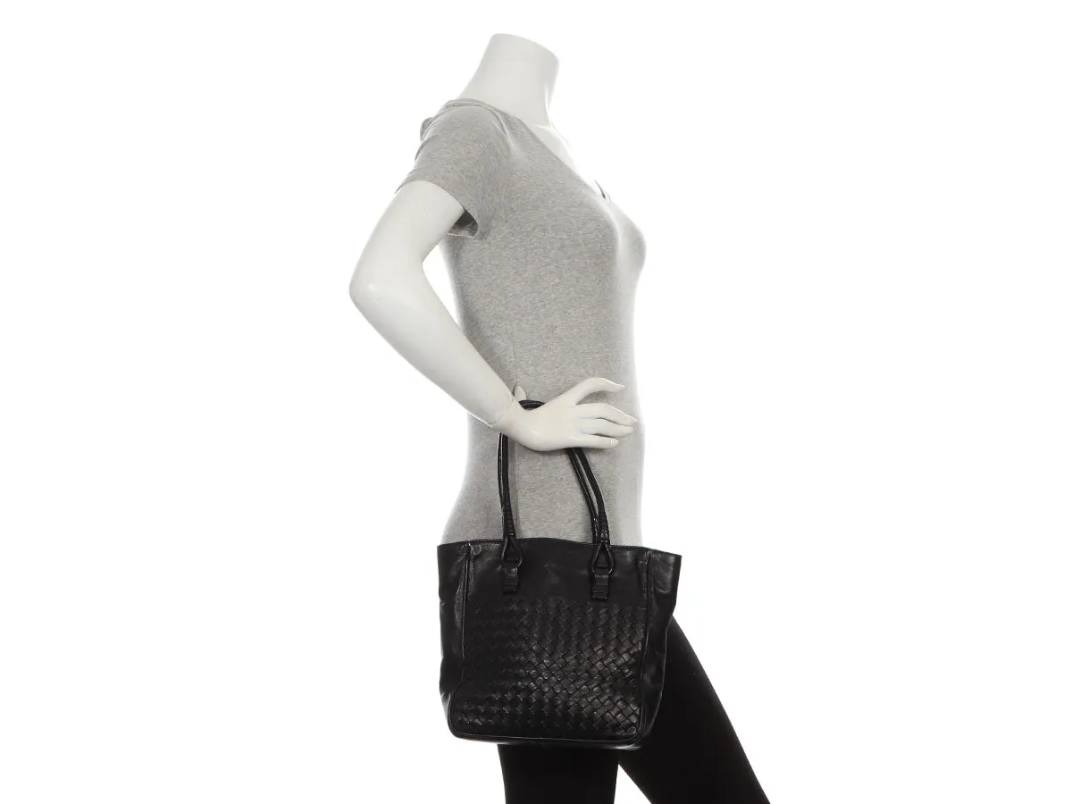 Bottega Veneta Small Black Tote