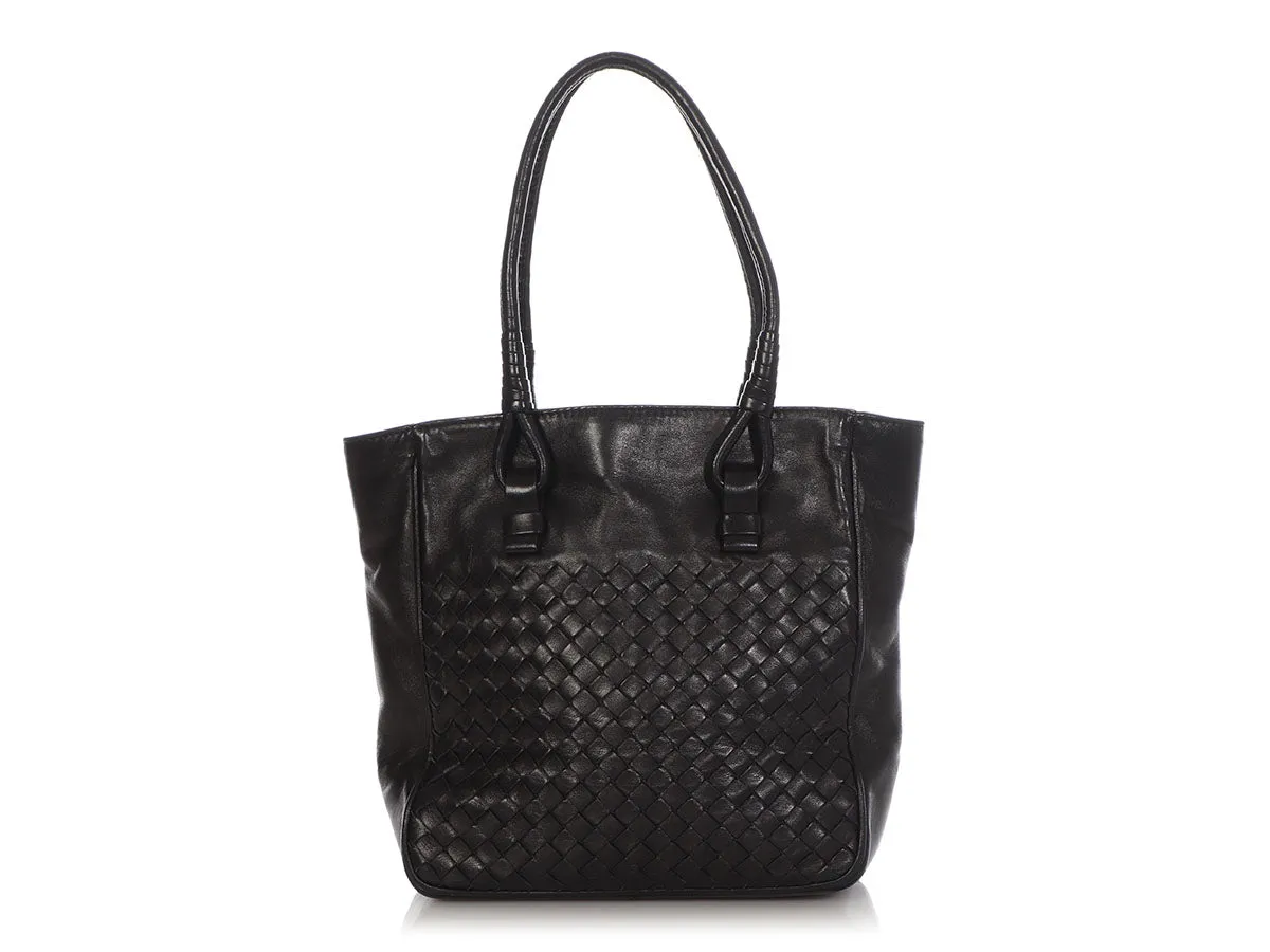 Bottega Veneta Small Black Tote