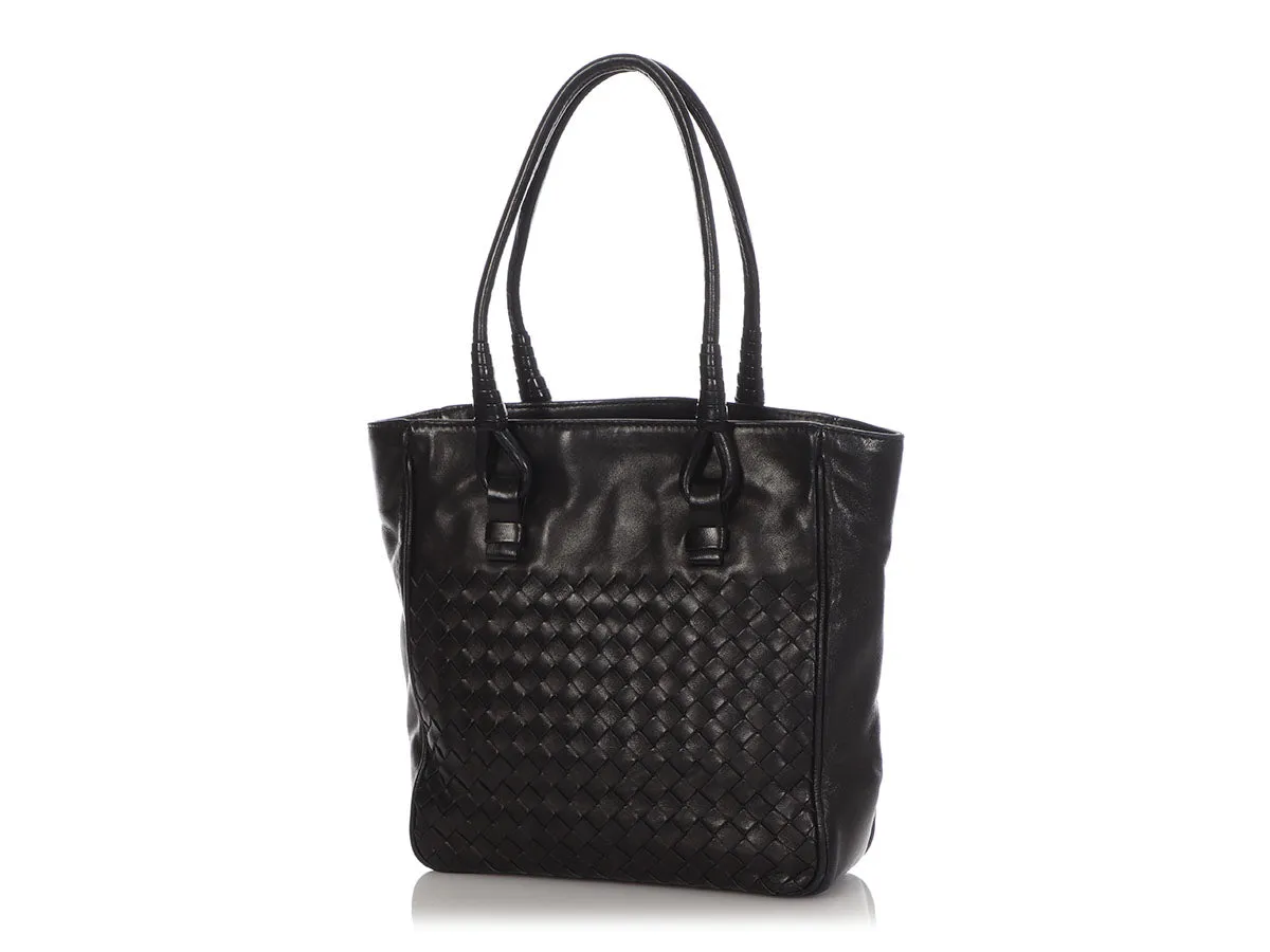 Bottega Veneta Small Black Tote