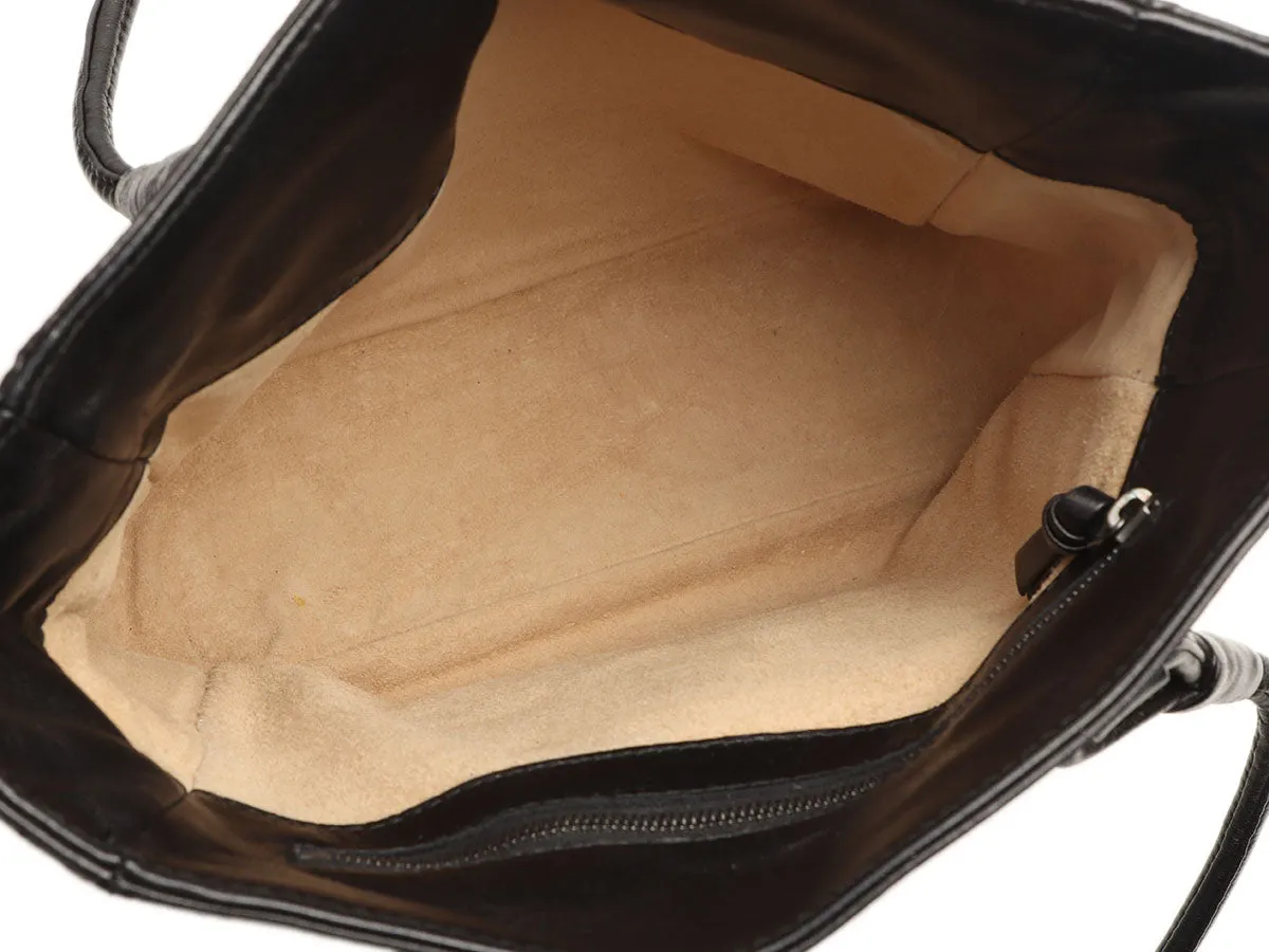 Bottega Veneta Small Black Tote