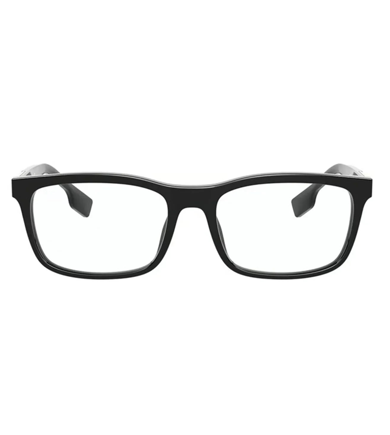 Burberry Men's Black Rectangular Optical Frame