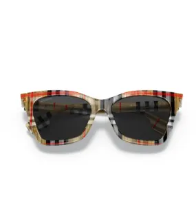Burberry Women's Black Cat-eye Sunglasses