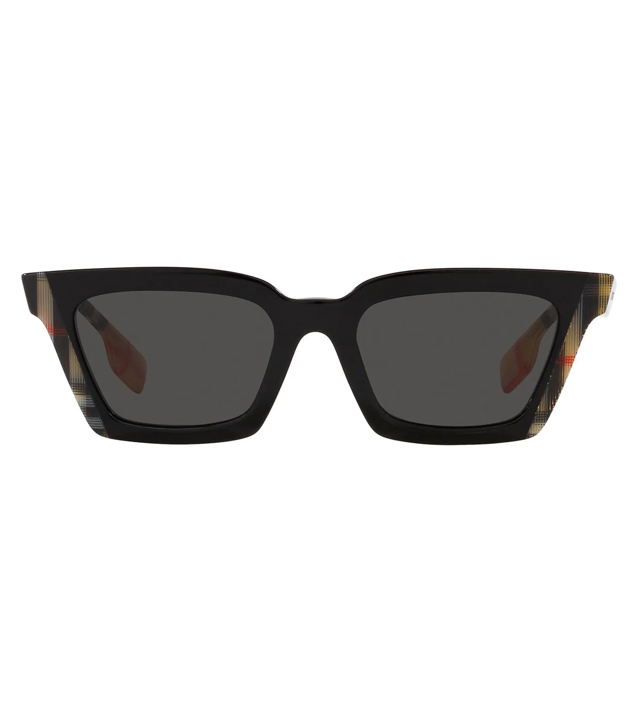 Burberry Women's Dark Grey Cat-eye Sunglasses