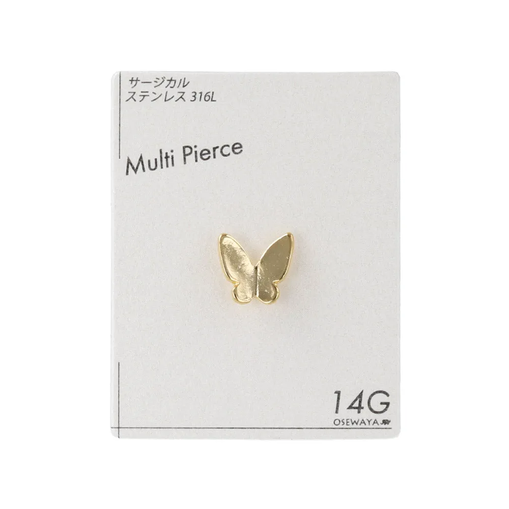 Butterfly Barbell Earring
