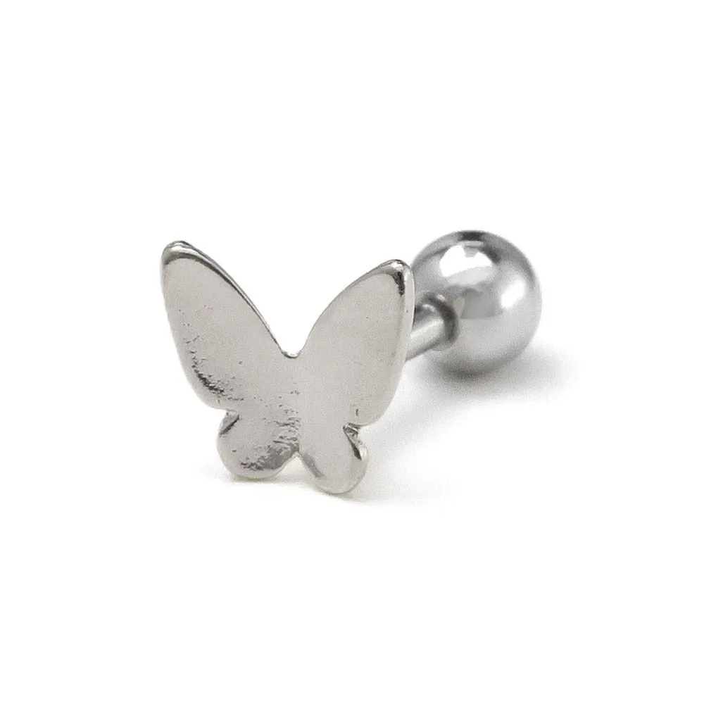 Butterfly Barbell Earring