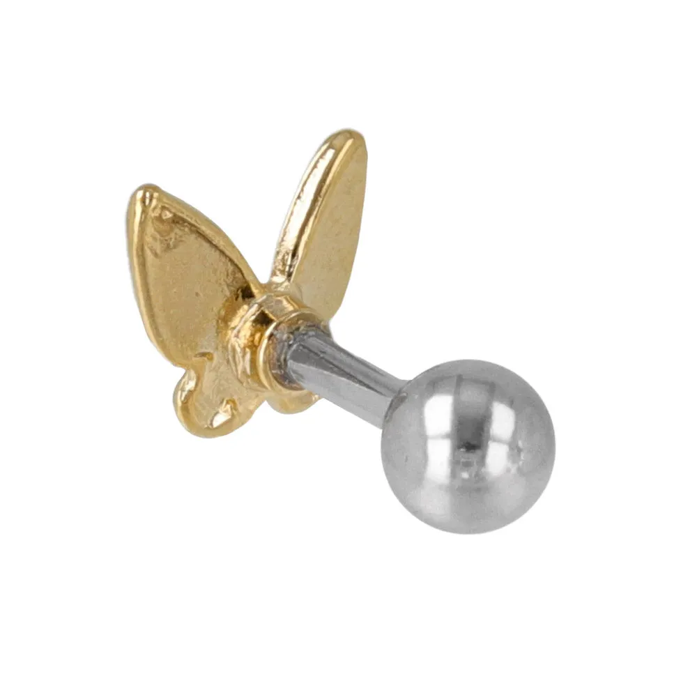 Butterfly Barbell Earring