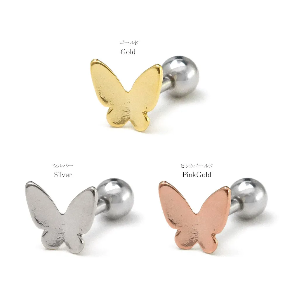 Butterfly Barbell Earring