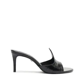 Carlie Mule Patent Leather Sandal