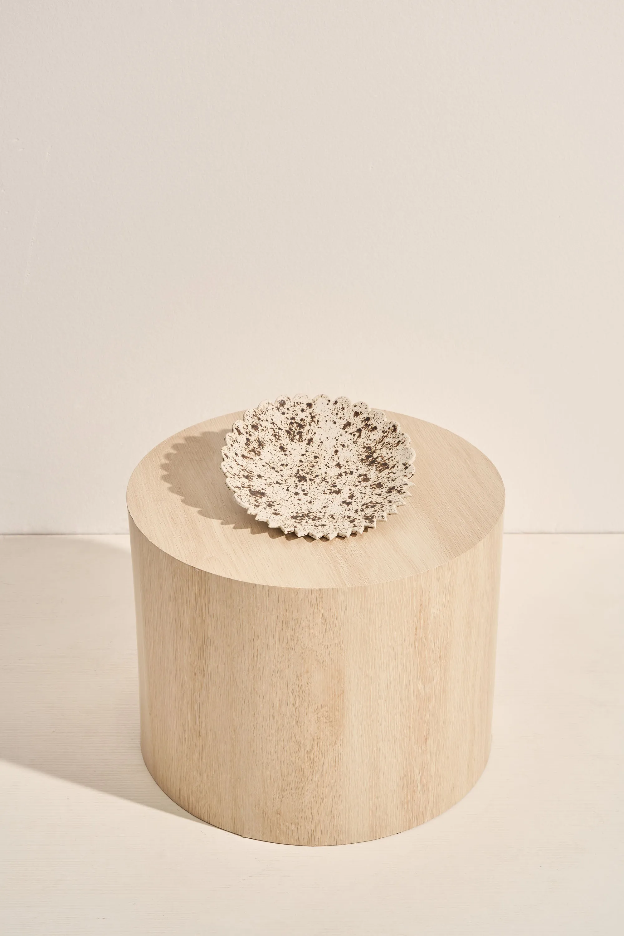 Ceramic Stracciatella Platter Set