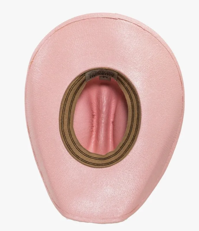 Chelsea Pink Cattleman Cowboy Hat