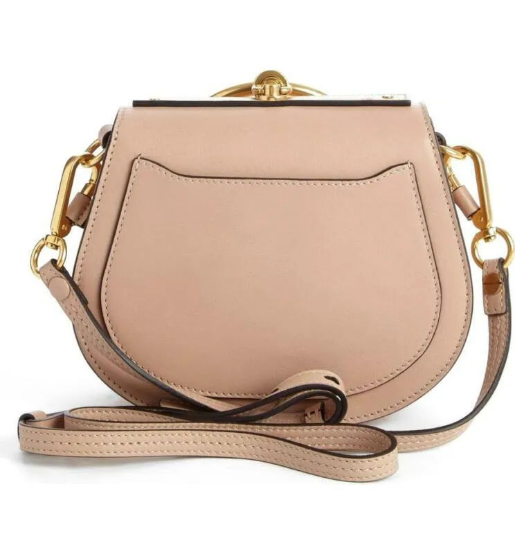 Chloé Crossbody Nile Small Bracelet Beige Leather Shoulder Bag