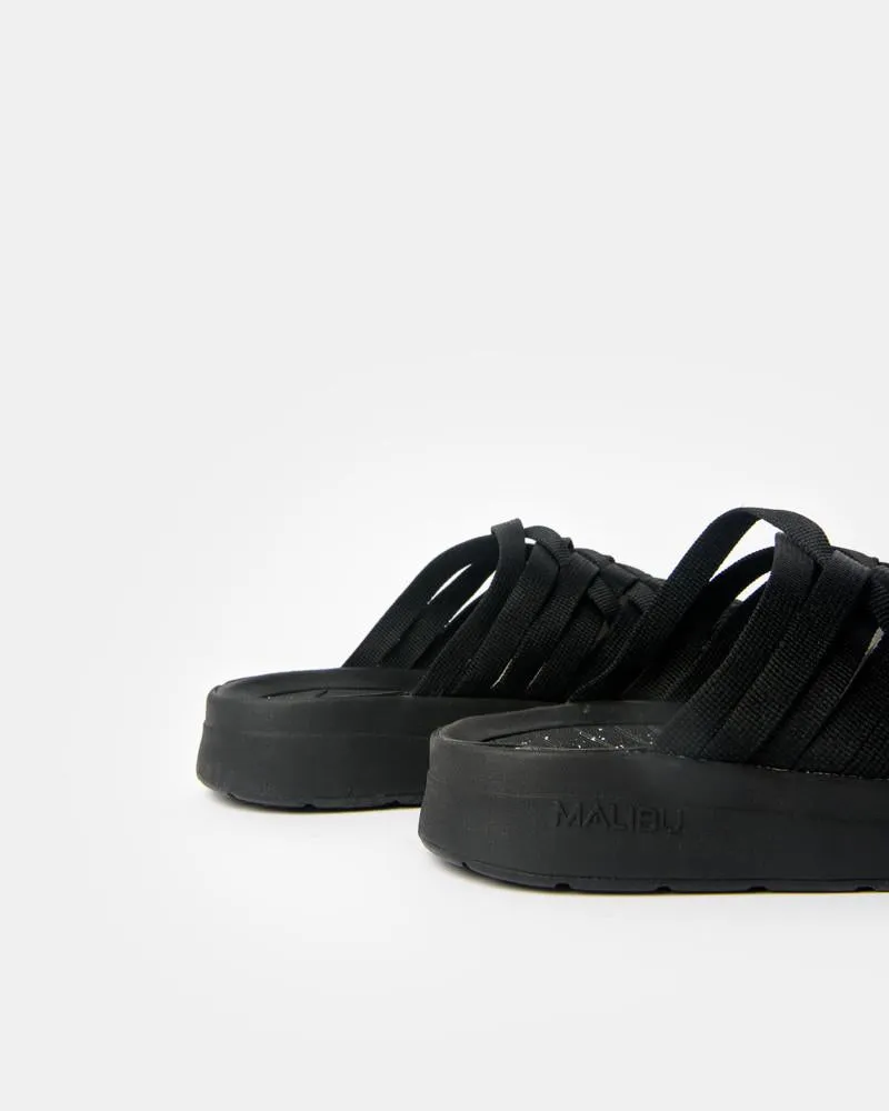 Colony Sandal in Black/Black