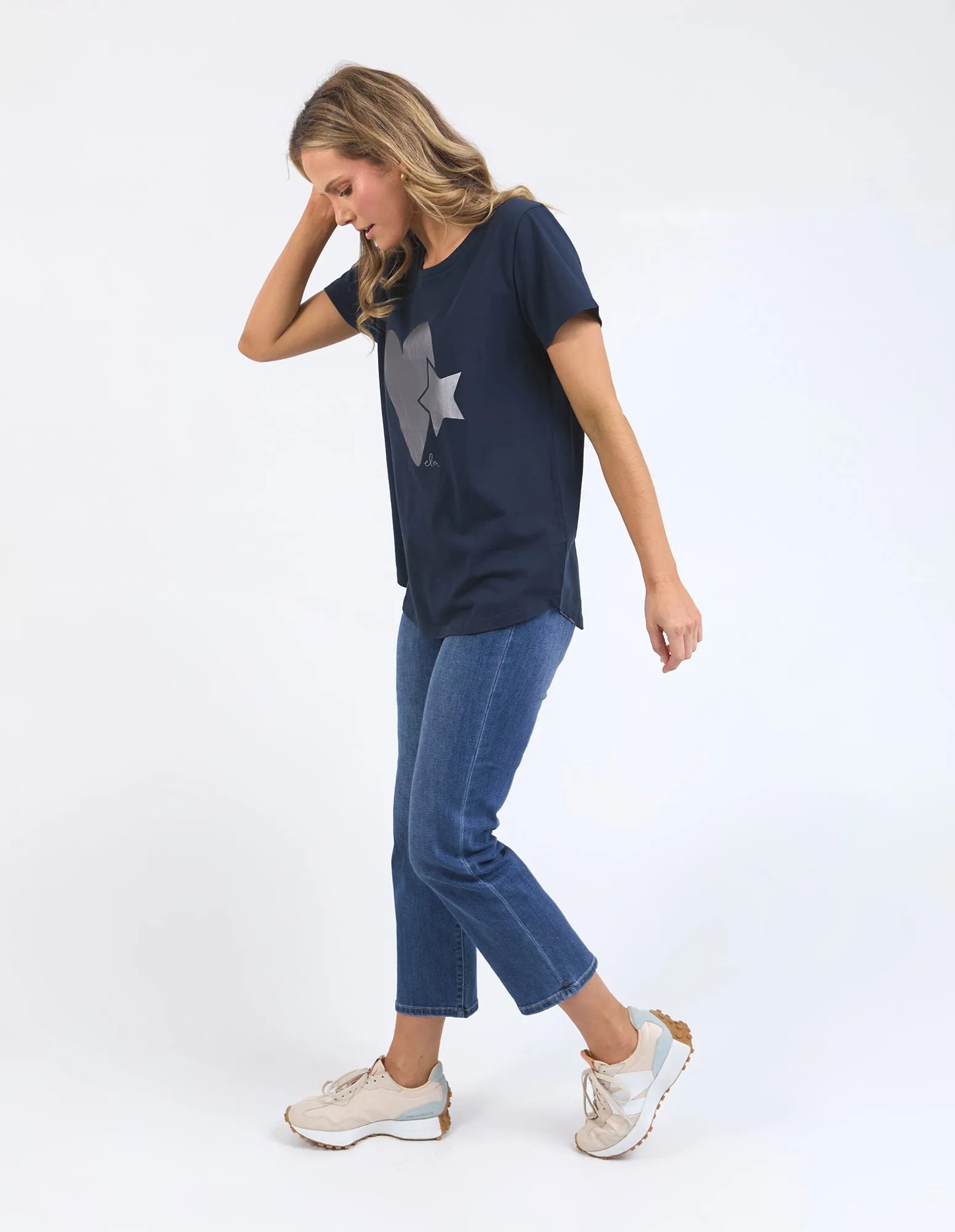 Cosmic Love Tee Navy