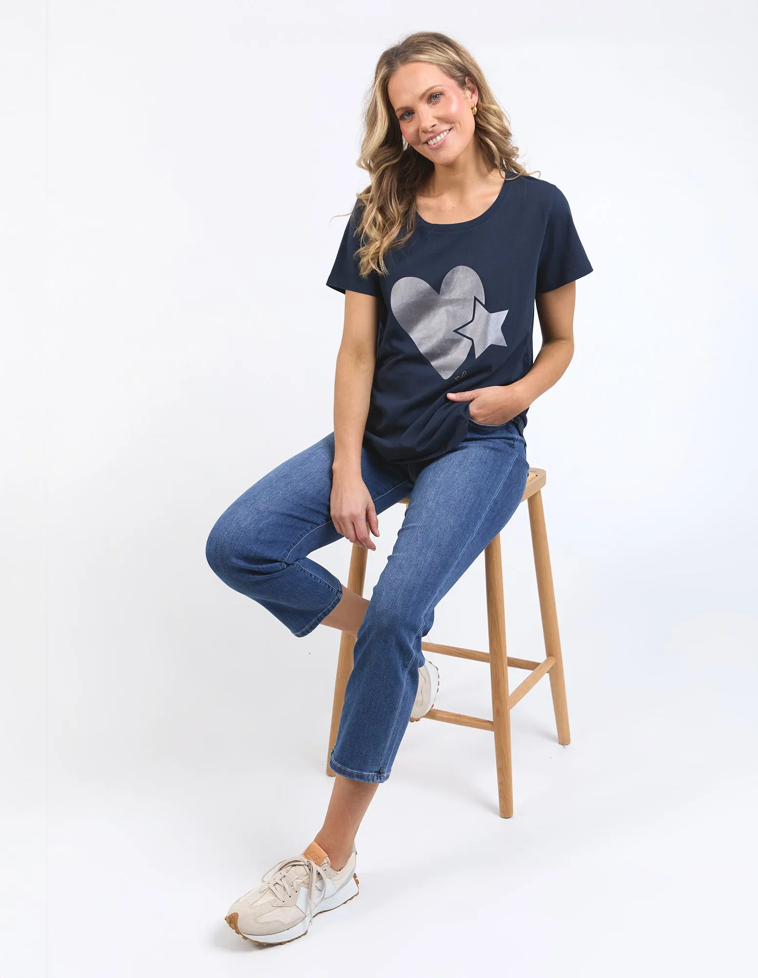 Cosmic Love Tee Navy