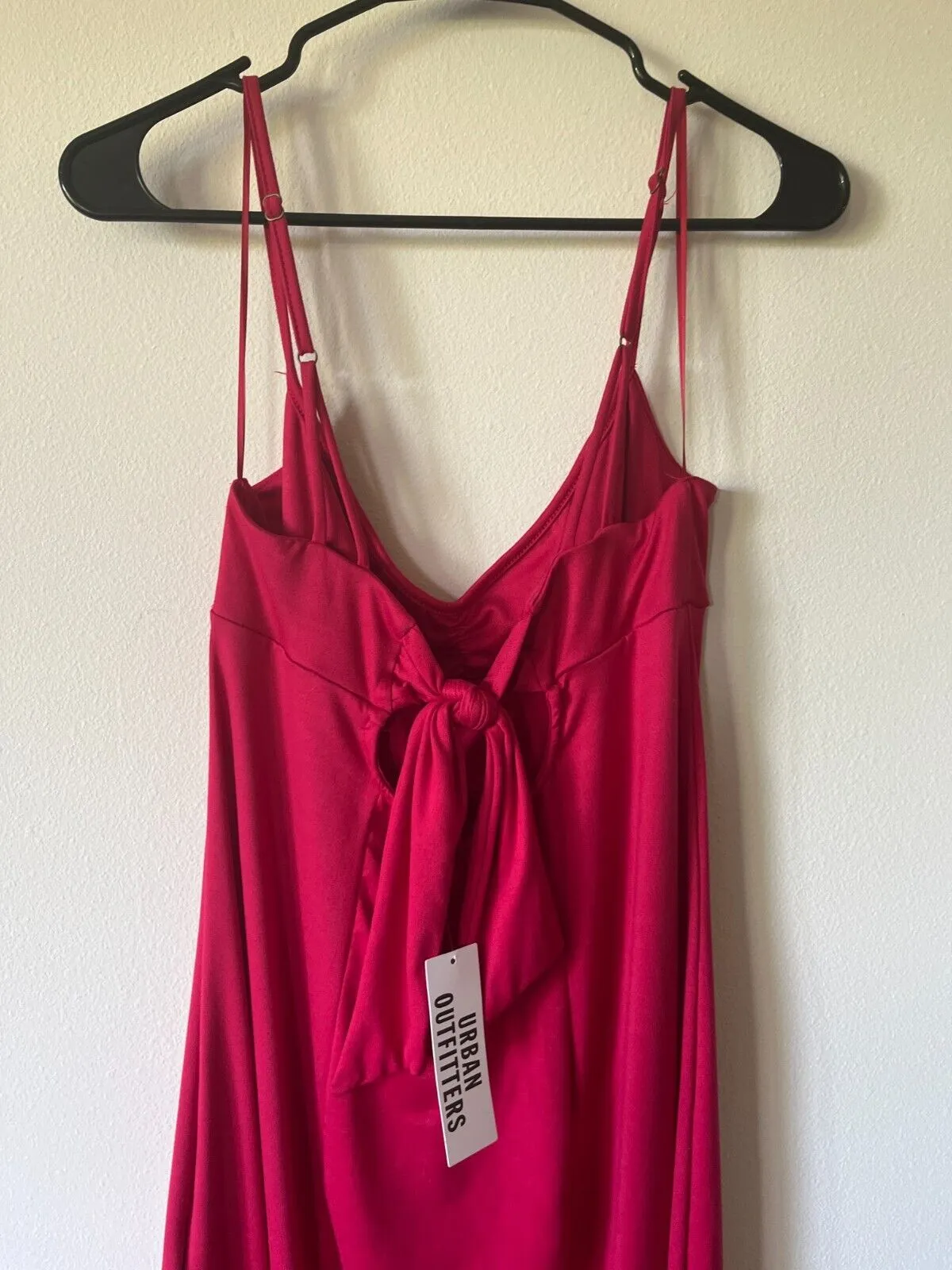 crimson midi dress urban outfitters
