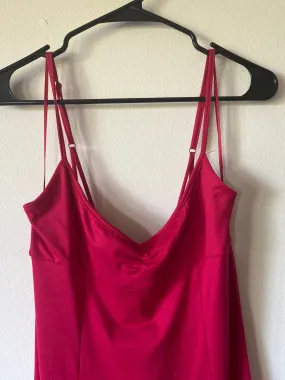 crimson midi dress urban outfitters