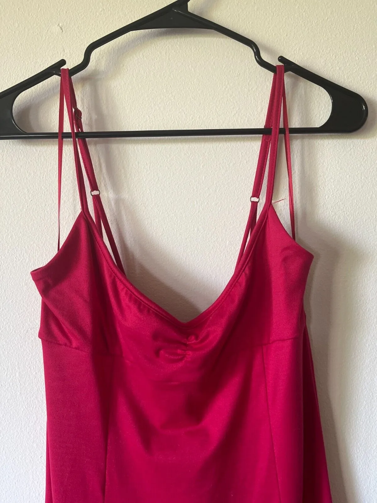 crimson midi dress urban outfitters