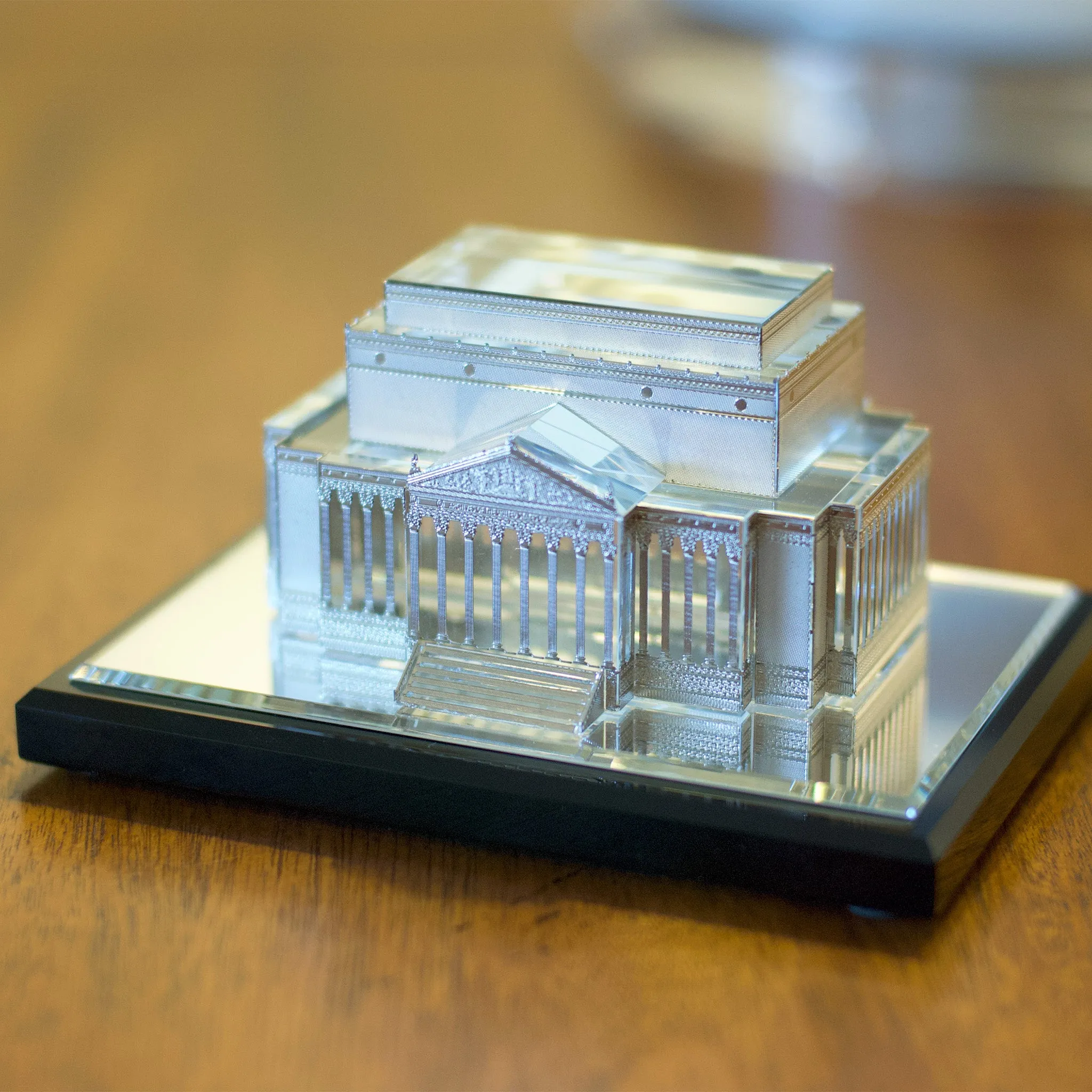 Crystal National Archives Building Scale Model