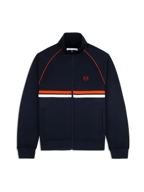 Dallas Track Jacket- Maritime Blue