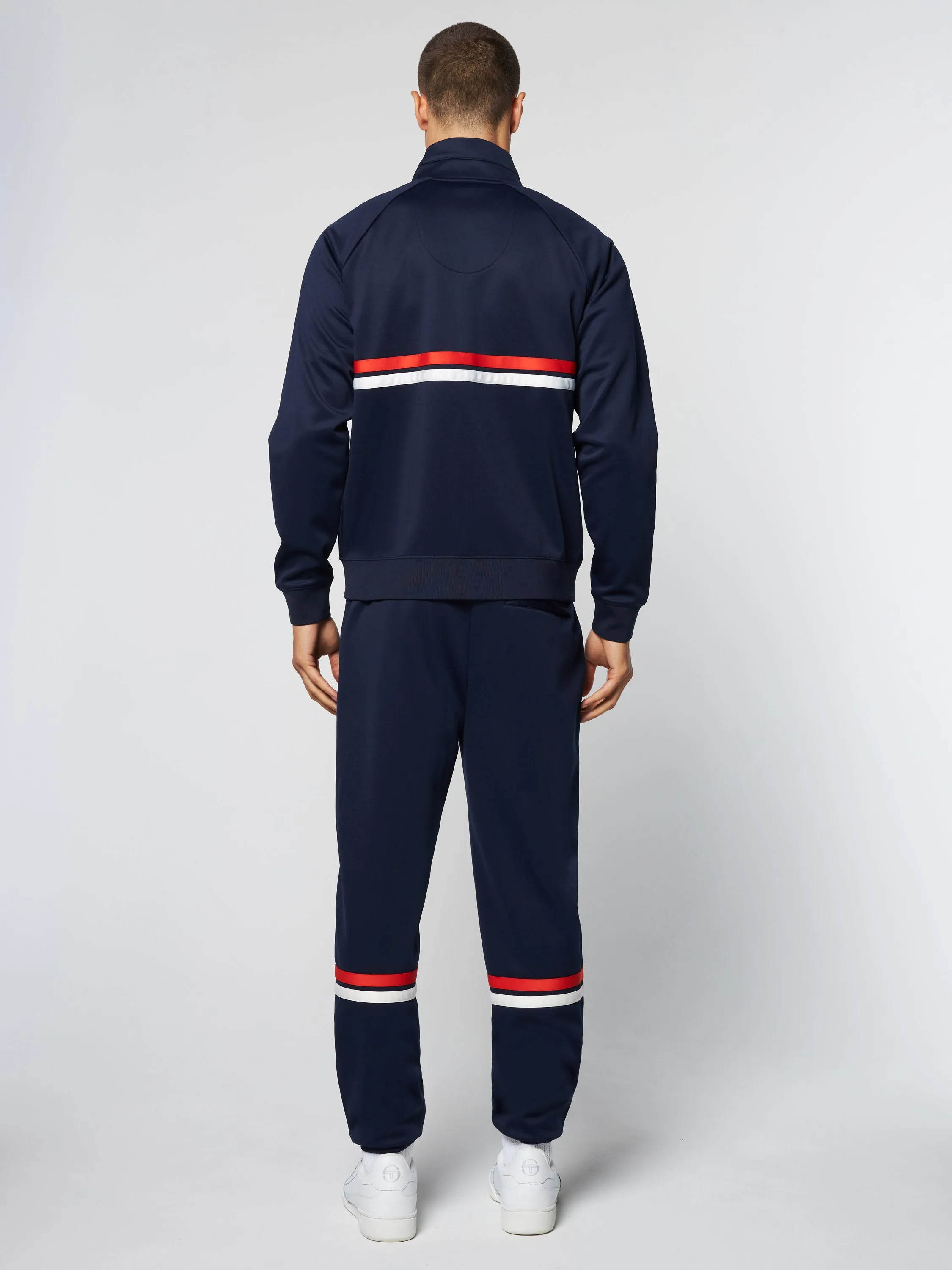 Dallas Track Jacket- Maritime Blue