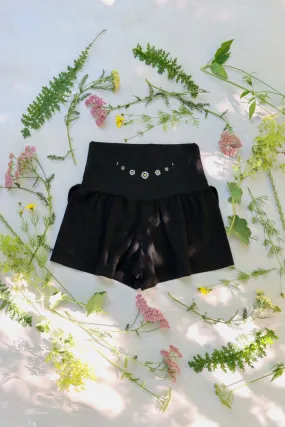 Dark Daisy Shorts